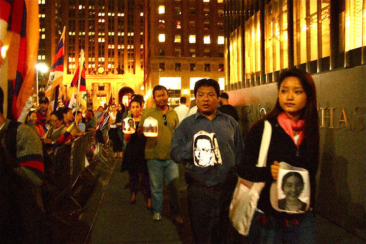 Candlelight vigil