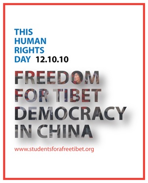 Freedom for Tibet, Democracy in China