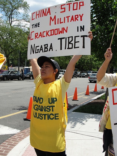 DC Protest for Ngaba