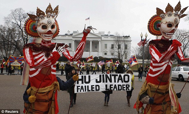 Skeletons Hu Protests in DC